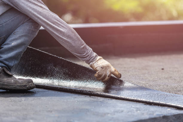 Professional Waterproofing technician working in Wharton, OH